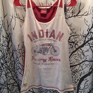 NWOT Indian motor tank top
